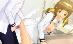 Horny 3d Anime Babe Gets Pussy Toyed