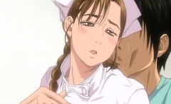 Busty Japanese Anime Threesome Fucked In The Dark Night