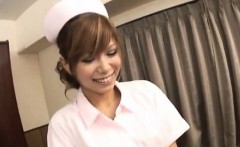 Aya nurse gets cum in mouth from sucking and licking