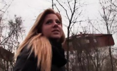 Real Euro Girlnextdoor Gets A Mouthful Of Cum
