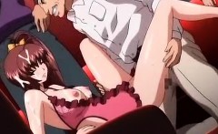 Anime Teen Waiter Gangbanged Creampie In Bar