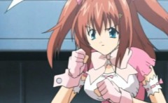 Hentai Girl With Two Guys On Stage