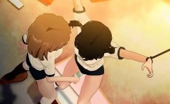 Tied Up Hentai Anime Girl Gets Cunt Vibed Hard