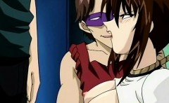 Pussy Fingered Anime Sex Slave Slurps Hot Squirt