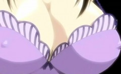 Anime School Teacher In Short Skirt Shows Pussy