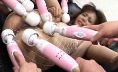 Wild dildo play with sexy Japanese Moe Aizawa