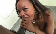 Stacked Ebony Beauty With Great Oral Talents Is Addicted To Black Meat