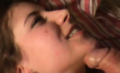 Sweet Czech Teen Gets Facial