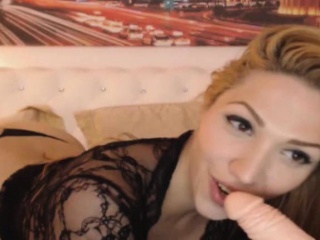 Huge Tits Slut Sucks and Ride Her Sex Toys