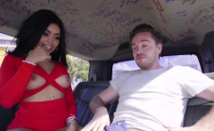 Aaliyah Hadid gives an epic hot blowjob