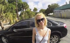 Blown by broke bigtit blonde teen