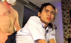 Ladyboy Schoolgirl Ploy Fucked