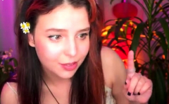 European redhead hairy muff teen