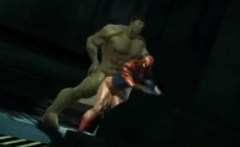 Big dick hulk fucks Spider Man