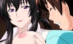 Busty Anime Mom Fucks A Schoolboy Gamer - Uncensored Scene
