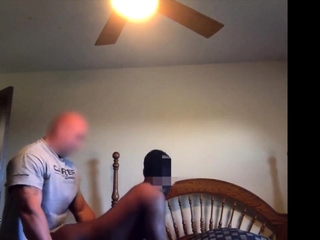 SkinHead White Thug Bare Pounds Black Bitch
