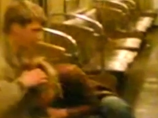 Blowjob in train