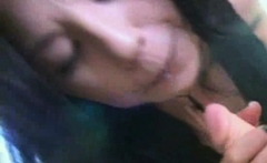 Asian Girl Sucks Her Futanari GF!