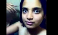 Northindian girl playing with bf dick