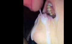 2 Slow Motion Blow Job Cumshots