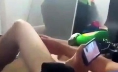 Watch My Friend Cumming While He's Watching Porn