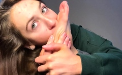 Foot Fetish jerk off Solo cyruz