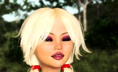 Cute Virgin Blonde Gets Fucked Hard By A Big Monster