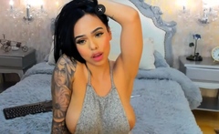Nice Tits Babe Dildos Her Hole