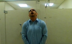 Jerking In A Public Restroom