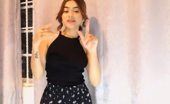 Amateur Hot Brunette Masturbating