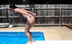 Curvy Pawg Strips And Shakes Her Big Booty Underwater