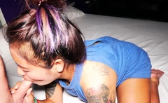Floppy Titted Amateur Thai Hooker Fucked