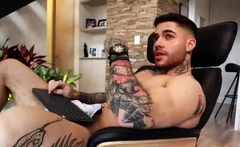 Hot Hunk Owns Latin Gay Ass to Fuck Hard