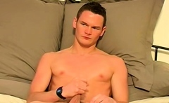Handsome British Stud Ricky Masturbates After Hot Fingering