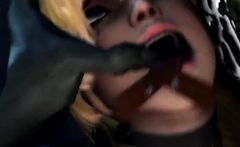 Brunette Is Shafted In A 3d Fucking