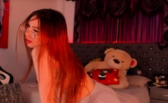 Naughty Babe With Huge Tits Makes Herself Cum Hard