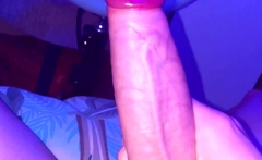 Big Cock Tranny Jerking her Hard Dick on webcam