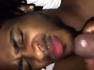 Black Amateur Takes Big Cock, Gets Facial