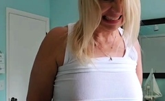 Fat mature blonde likes hardcore sex