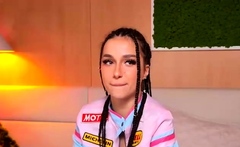 Small Tit Brunette Tattooed Teen Girlfriend Caught In Shower