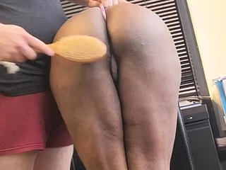 Spanked in the office