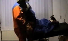 Bearded Daddy Barebacks Worker