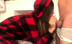 Russian Teen Amateur Blowjob And Cum Swallow