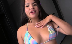 18yo Colombian Turns Wild At Casting