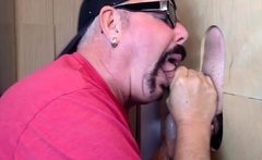 Moustache Auntie Giving Blowjob