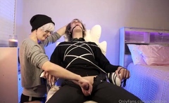 Angeldom - Watch Him Drool In Bondage
