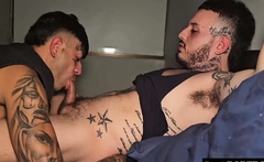 BAREBACKTHATHOLE David Herrera Drills Darlan Arboledas Hole