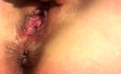 Avril talented amateur blonde babe fingering