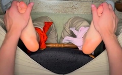 Elena Hohenadlâs Bare Feet Tickled