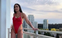 Hot babe alexis adams solo masturbation